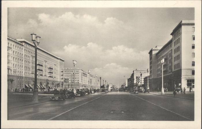 BERLIN  CITY Stalinallee