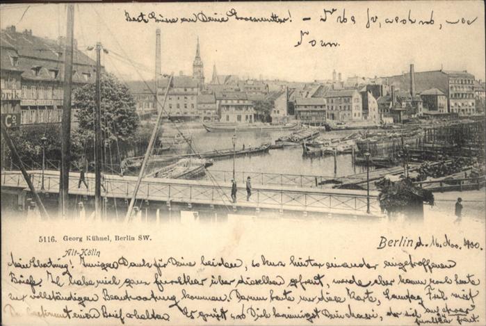 Berlin Alt Kölln Schiff