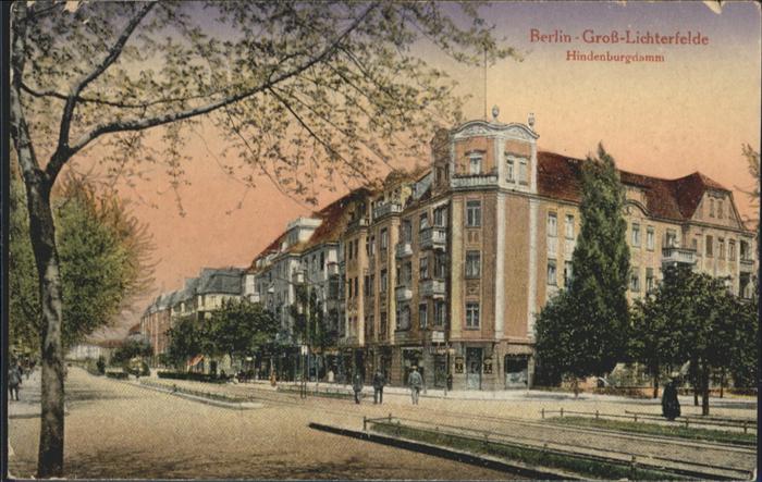 BERLIN  CITY Gross Lichtenfelde Hindenburgdamm