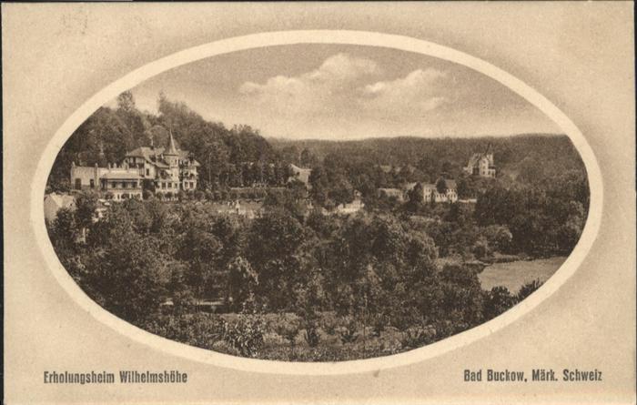 Buckow Maerkische Schweiz Erholungsheim Wilhelmshöhe