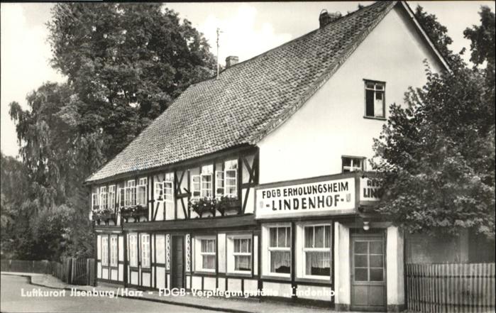 Ilsenburg Harz FDGB Erholungsheim Lindenhof