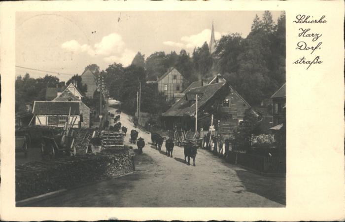 Schierke Harz Dorfstrasse