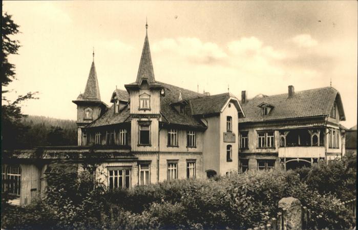 Schierke Harz Ferienheim Haus der Freundschaft