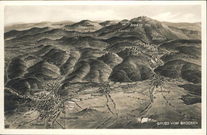 Brocken Harz Panorama