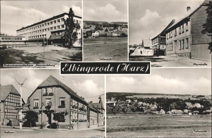 Elbingerode Harz Diakonissenmutterhaus Neuvandsburg Pfar