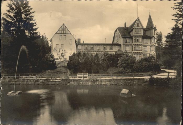 Schierke Harz FDGB Heim Hermann Gieseler