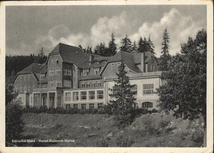 Schierke Harz Hotel Heinrich Heine