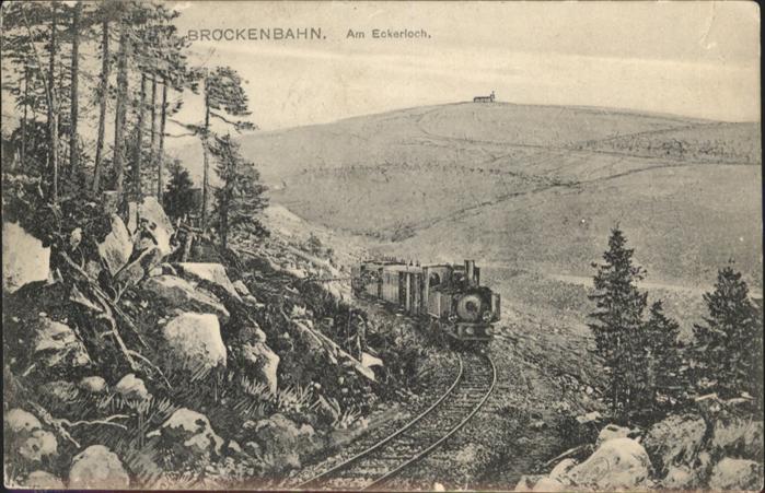 Brocken Harz Brockenbahn Eckerloch