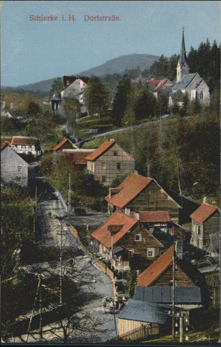 Schierke Harz Dorfstrasse