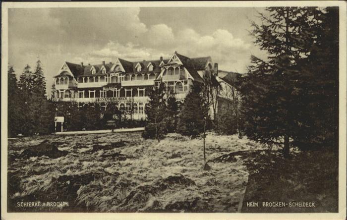 Schierke Harz Heim Brocken-Scheideck