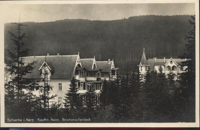 Schierke Harz Heim Brockenscheideck