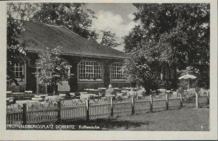 Doeberitz Truppenuebungsplatz Truppenübungsplatz Kaffeestube