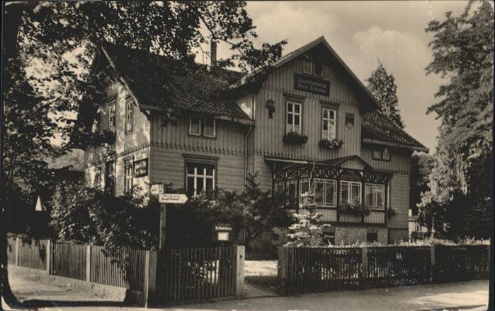 Wernigerode Harz Jugendherberge Ernst Lehmann