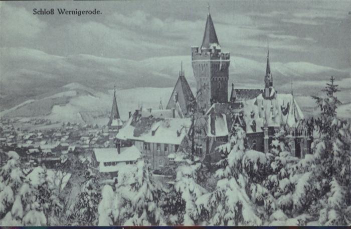 Wernigerode Harz Schloss