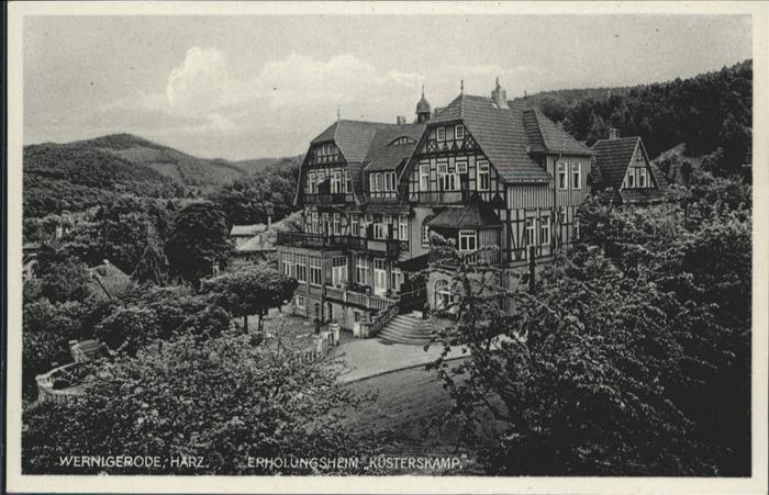 Wernigerode Harz Erholungsheim Küsterkamp