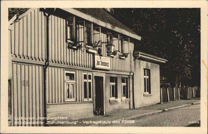 Ilsenburg Harz HO Gaststätte Zur Ilsenburg Vertragshau