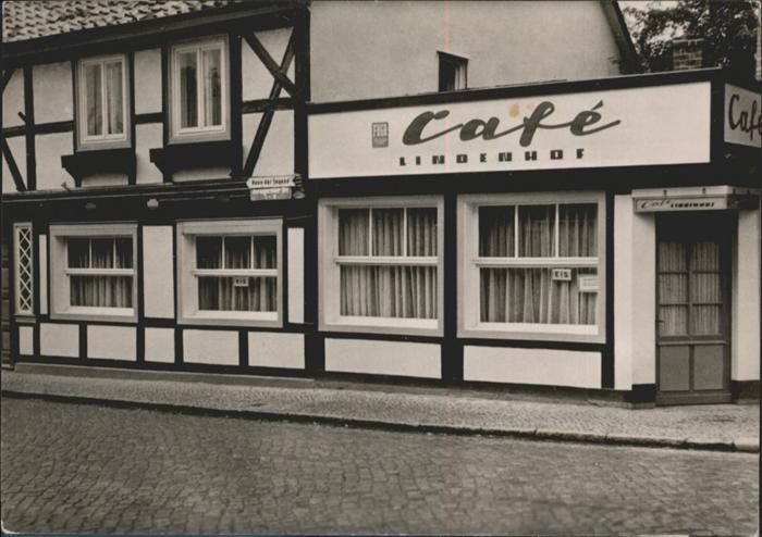 Ilsenburg Harz FDGB Cafe Lindenhof