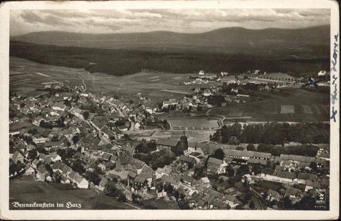 Benneckenstein Fliegeraufnahme