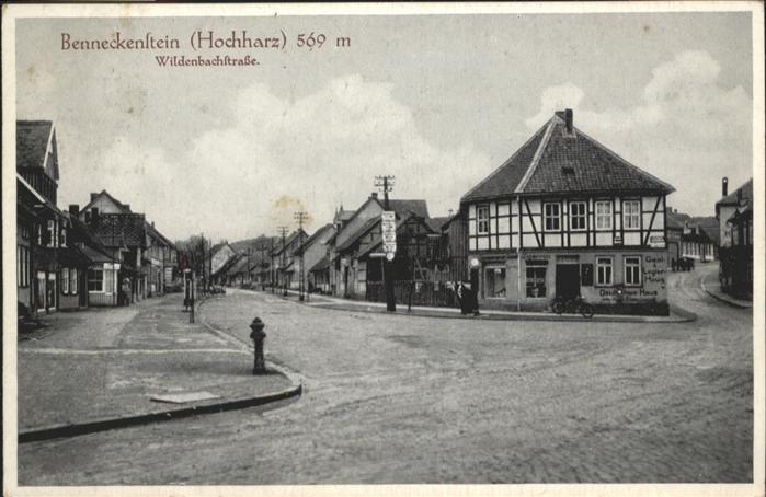 Benneckenstein Wildenbachstrasse