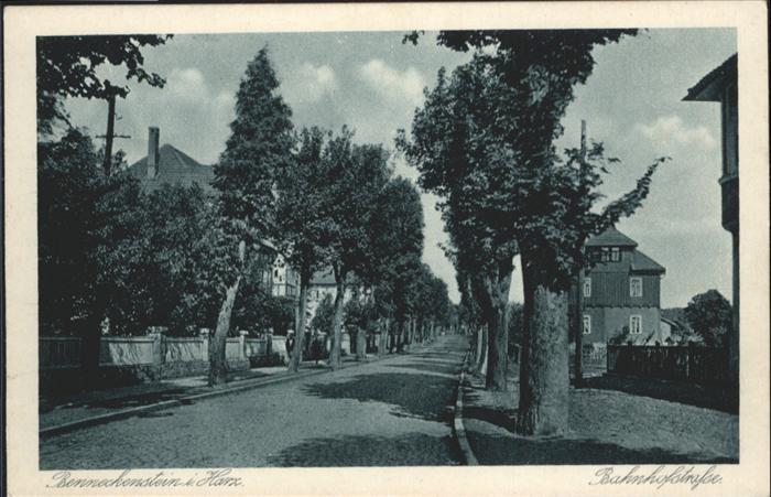 Benneckenstein Bahnhofstrasse
