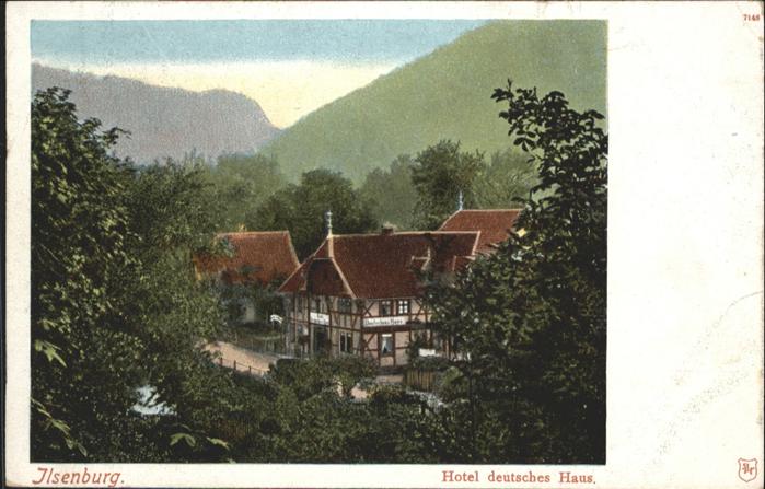 Ilsenburg Harz Hotel deutsches Haus