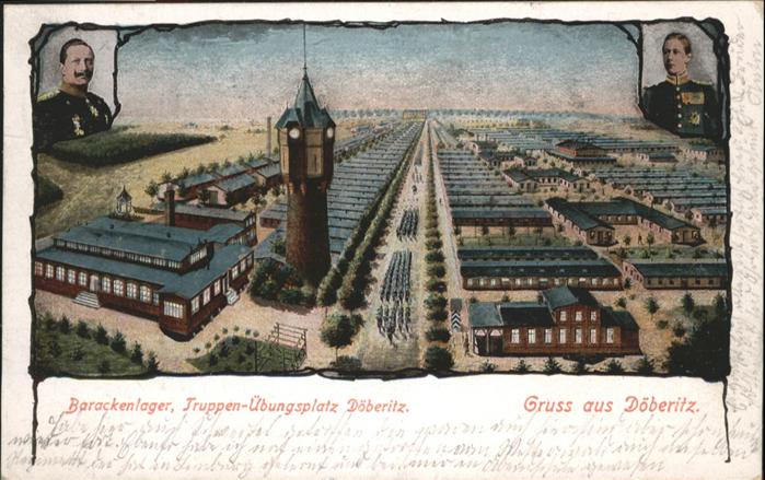 Doeberitz Truppenuebungsplatz Barackenlager Truppenübungsplatz