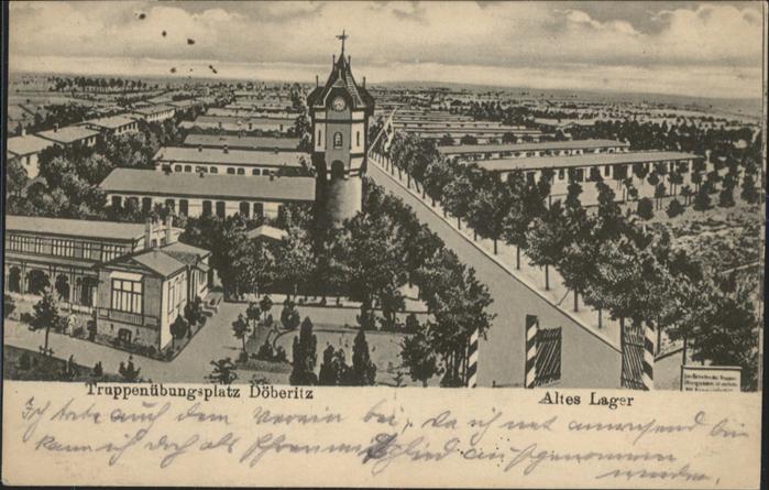 Doeberitz Truppenuebungsplatz Truppenübungsplatz Altes Lager