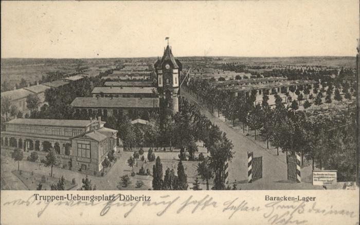 Doeberitz Truppenuebungsplatz Truppenübungslager Barackenlager