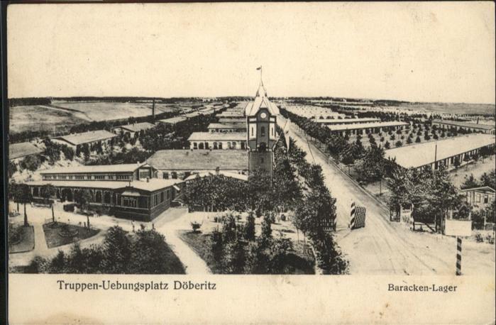 Doeberitz Truppenuebungsplatz Truppenübungslager Barackenlager