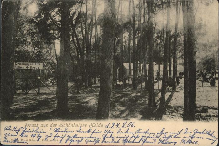 Niederschoenhausen Berlin Schönholzer Heide Erholungsstätte Rotes