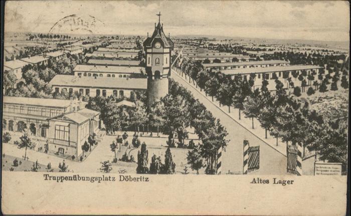 Doeberitz Truppenuebungsplatz Truppenübungsplatz Altes Lager