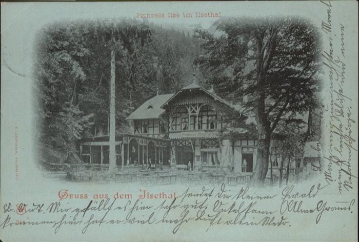 Ilsenburg Harz Prinzess Ilse