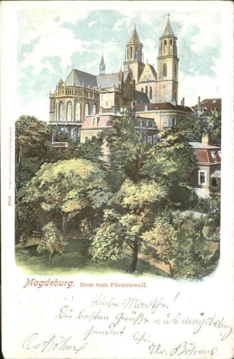 MAGDEBURG CITY Dom Fuerstenwall