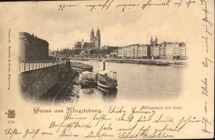 MAGDEBURG CITY Dom Schiff
