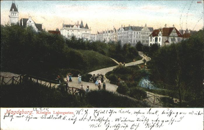 MAGDEBURG CITY Koenigin Luisegarten
