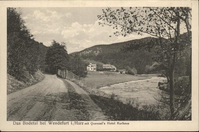 Wendefurth Quensels Hotel Kurhaus