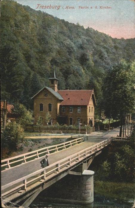 Ilsenburg Harz Kirche Brücke