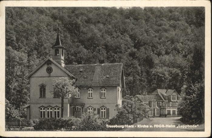 Ilsenburg Harz Kirche Heim Luppbode