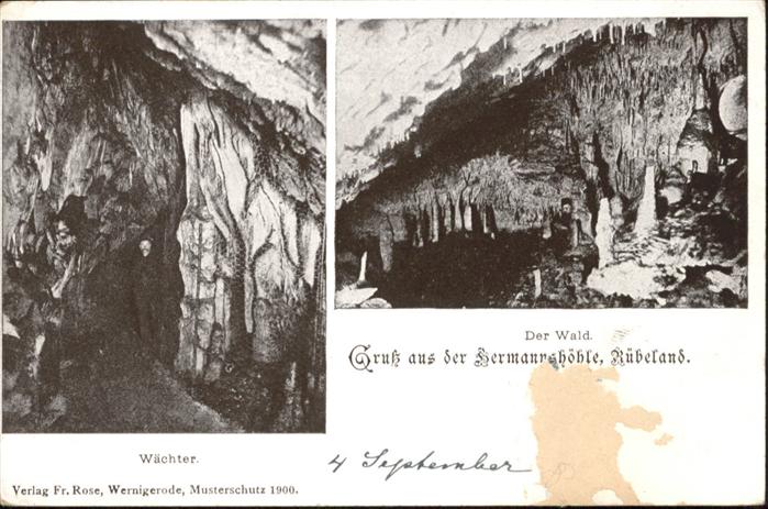 Ruebeland Harz Hermannshöhle Wächter