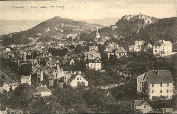 Blankenburg Harz vom Eichenberg