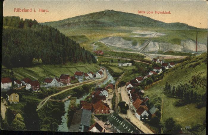 Ruebeland Harz vom Hohkleef