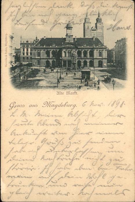 MAGDEBURG  CITY Alte Markt