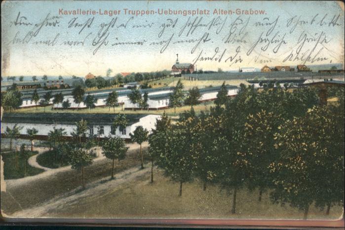 Altengrabow Kavallerie Lager Truppenübungsplatz