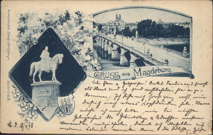 MAGDEBURG  CITY Bruecke