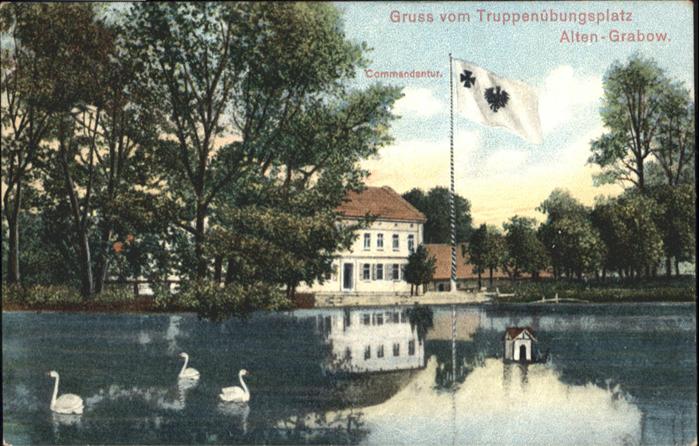 Altengrabow Truppenübungsplatz Commandantur Schwan