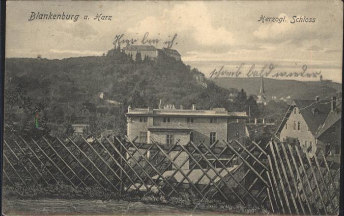 Blankenburg Harz Schloss