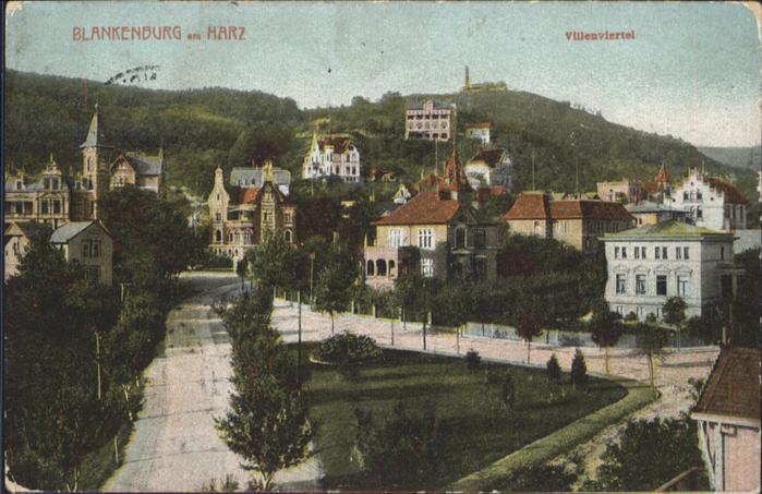 Blankenburg Harz Villen