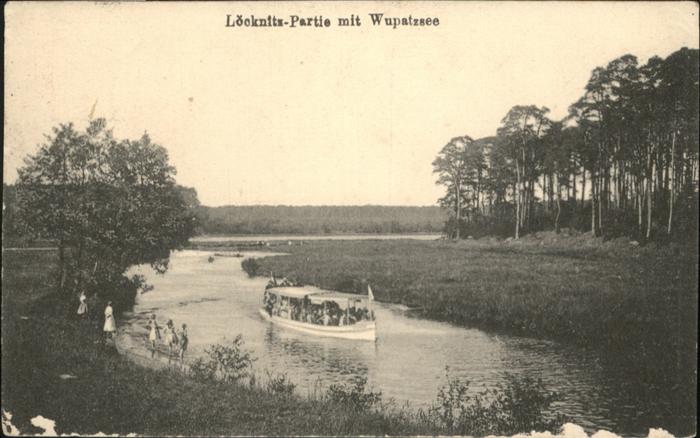 Brandenburg Havel Wupatzsee Löcknitz-Partie Boot