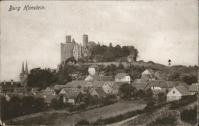 Hanstein Burg
