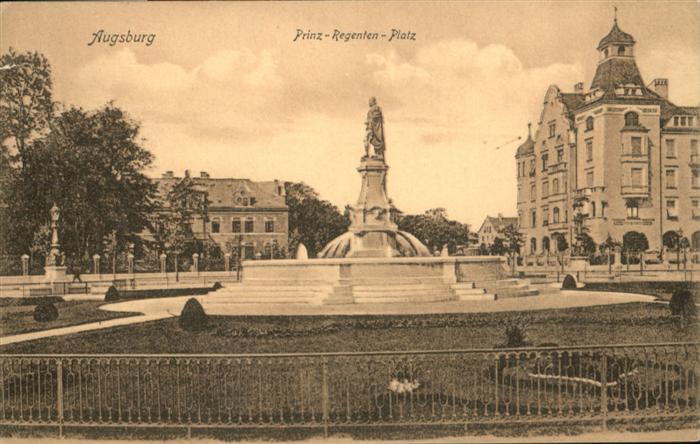 AUGSBURG  CITY Prinz Regenten Platz